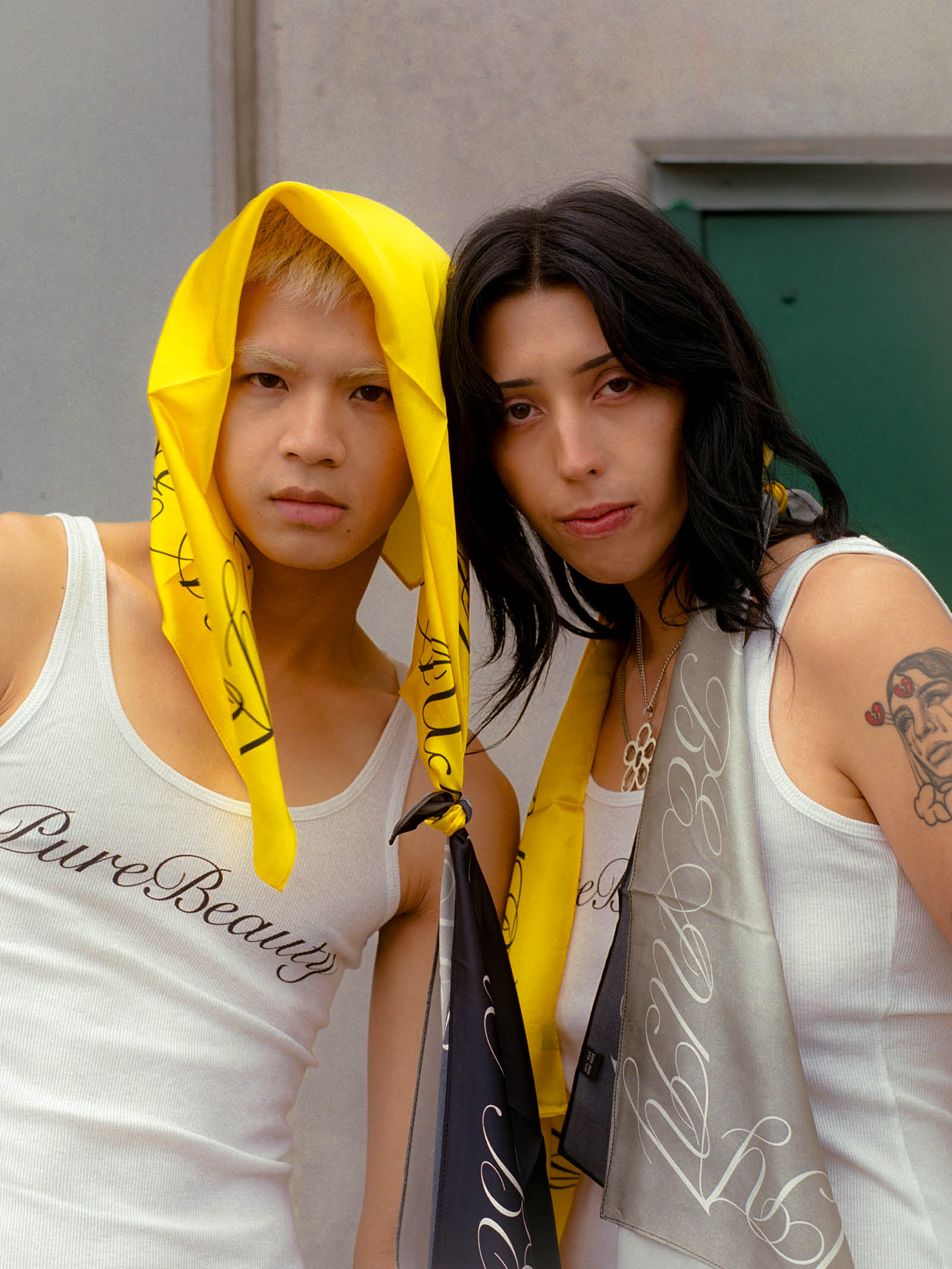 PB Script Ribbed Tank - Image 4